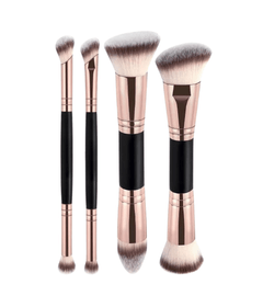 Kit com 4 pinceis de maquiagem 110982 -3-